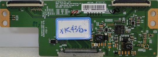 برد تیکان تلویزیون ال ای دی ایکس ویژن مدل xk4350